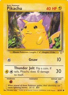 Pikachu - 58/102 (E3 Stamped) (058/102) [Miscellaneous Cards & Products]