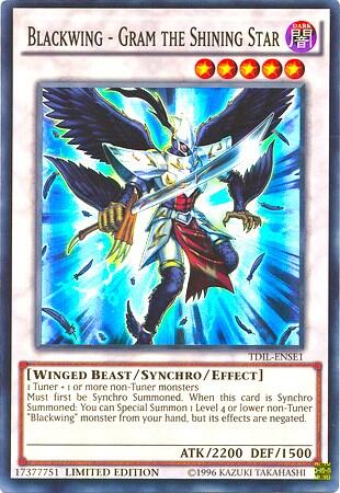Blackwing - Gram the Shining Star (TDIL-ENSE1) [The Dark Illusion]