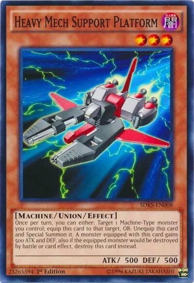 Heavy Mech Support Platform (SDKS-EN008) [Structure Deck: Seto Kaiba]
