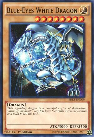 Blue-Eyes White Dragon (SDKS-EN009) [Structure Deck: Seto Kaiba]