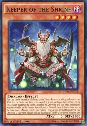 Keeper of the Shrine (SDKS-EN018) [Structure Deck: Seto Kaiba]