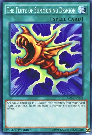 The Flute of Summoning Dragon (SDKS-EN023) [Structure Deck: Seto Kaiba]