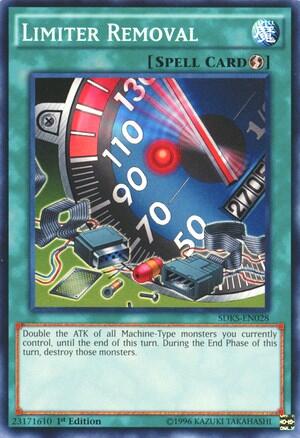 Limiter Removal (SDKS-EN028) [Structure Deck: Seto Kaiba]