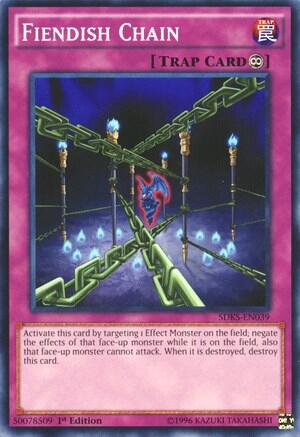 Fiendish Chain (SDKS-EN039) [Structure Deck: Seto Kaiba]