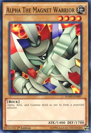Alpha The Magnet Warrior (SDMY-EN007) [Structure Deck: Yugi Muto]