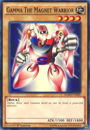 Gamma The Magnet Warrior (SDMY-EN009) [Structure Deck: Yugi Muto]