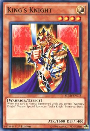 King's Knight (SDMY-EN015) - Structure Deck: Yugi Muto 1st Edition