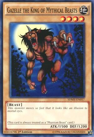 Gazelle the King of Mythical Beasts (SDMY-EN017) [Structure Deck: Yugi Muto]