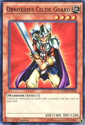 Obnoxious Celtic Guard (SDMY-EN018) [Structure Deck: Yugi Muto]