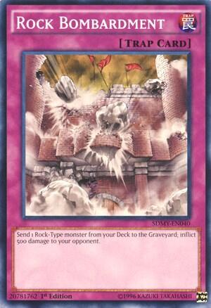Rock Bombardment (SDMY-EN040) [Structure Deck: Yugi Muto]