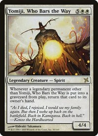 Yomiji, Who Bars the Way (30) [Betrayers of Kamigawa]