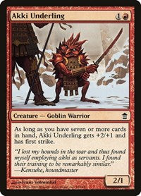 Akki Underling (93) [Saviors of Kamigawa]