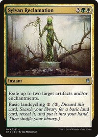 Sylvan Reclamation (44) [Commander 2016]