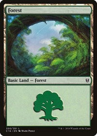 Forest (350) (350) [Commander 2016]