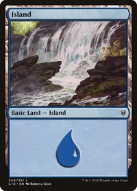 Island (340) (340) [Commander 2016]