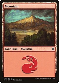Mountain (346) (346) [Commander 2016]