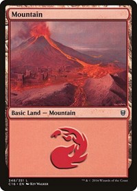Mountain (348) (348) [Commander 2016]