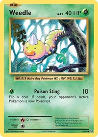 Weedle (5/108) [XY - Evolutions]