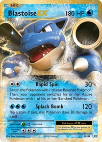 Blastoise EX (21/108) [XY - Evolutions]