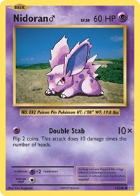 Nidoran M (43/108) [XY - Evolutions]