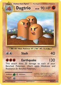 Dugtrio (56/108) [XY - Evolutions]