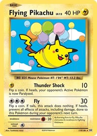 Flying Pikachu (110/108) [XY - Evolutions]