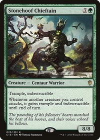 Stonehoof Chieftain (25) [Commander 2016]