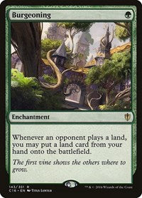 Burgeoning (143) [Commander 2016]
