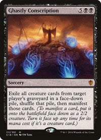 Ghastly Conscription (111) [Commander 2016]