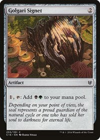 Golgari Signet (255) [Commander 2016]