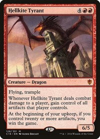Hellkite Tyrant (128) [Commander 2016]
