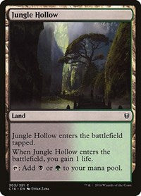 Jungle Hollow (303) [Commander 2016]