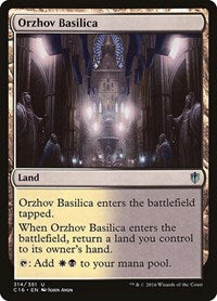 Orzhov Basilica (314) [Commander 2016]