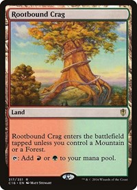 Rootbound Crag (317) [Commander 2016]