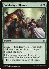 Solidarity of Heroes (168) [Commander 2016]