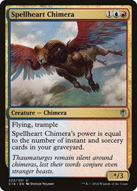Spellheart Chimera (222) [Commander 2016]