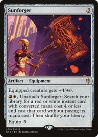Sunforger (275) [Commander 2016]