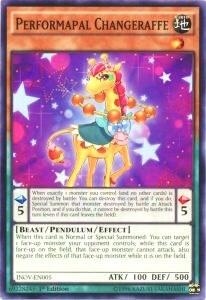 Performapal Changeraffe (INOV-EN005) [Invasion: Vengeance]