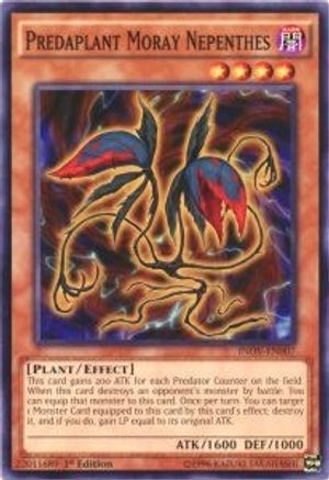 Predaplant Moray Nepenthes (INOV-EN007) - Invasion: Vengeance 1st Edition