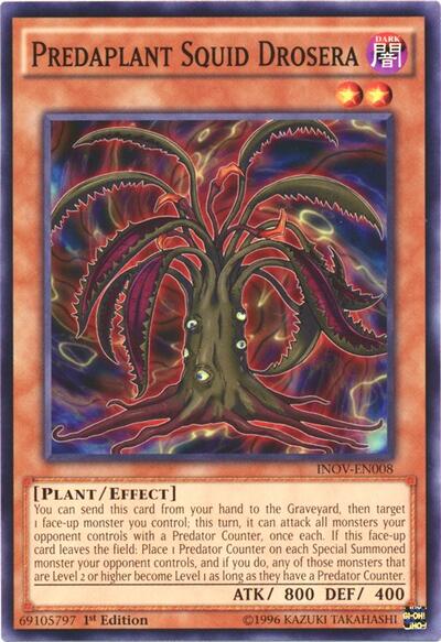 Predaplant Squid Drosera (INOV-EN008) [Invasion: Vengeance]