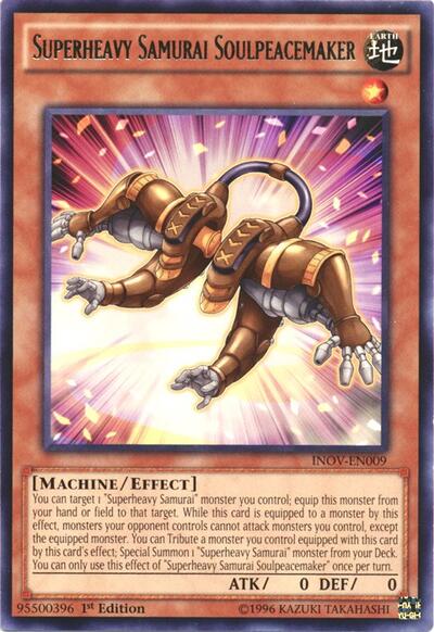 Superheavy Samurai Soulpeacemaker (INOV-EN009) [Invasion: Vengeance]