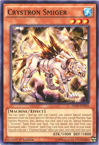 Crystron Smiger (INOV-EN018) [Invasion: Vengeance]