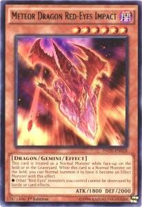 Meteor Dragon Red-Eyes Impact (INOV-EN028) [Invasion: Vengeance]