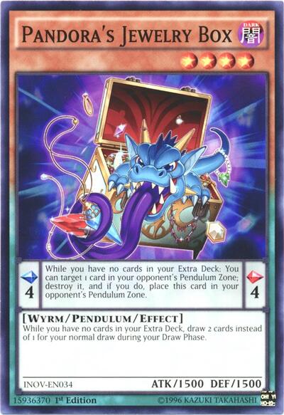Pandora's Jewelry Box (INOV-EN034) [Invasion: Vengeance]