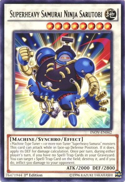 Superheavy Samurai Ninja Sarutobi (INOV-EN042) [Invasion: Vengeance]