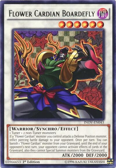 Flower Cardian Boardefly (INOV-EN043) [Invasion: Vengeance]