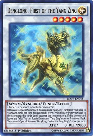 Denglong, First of the Yang Zing (INOV-EN048) - Invasion: Vengeance Unlimited