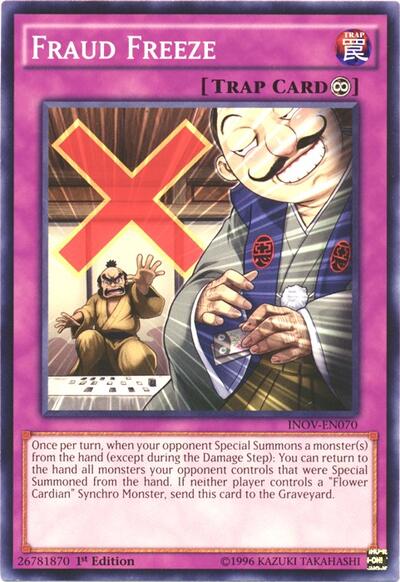 Fraud Freeze (INOV-EN070) [Invasion: Vengeance]