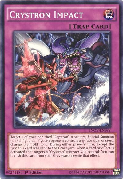 Crystron Impact (INOV-EN072) [Invasion: Vengeance]