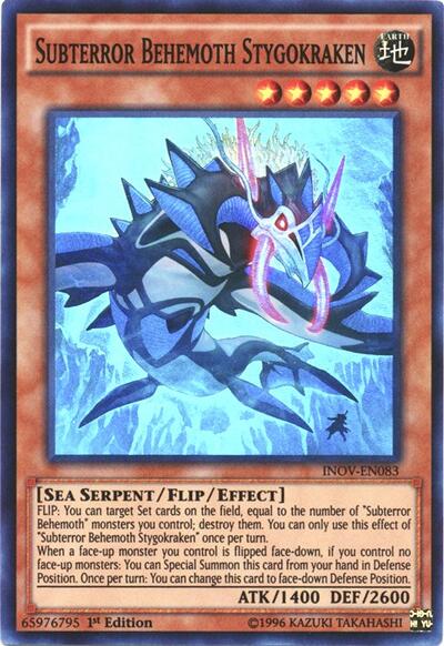 Subterror Behemoth Stygokraken (INOV-EN083) [Invasion: Vengeance]